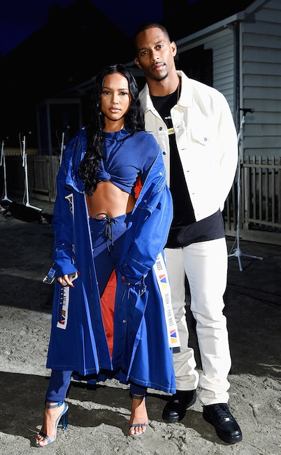 ESC: Karrueche Tran, Victor Cruz, NYFW